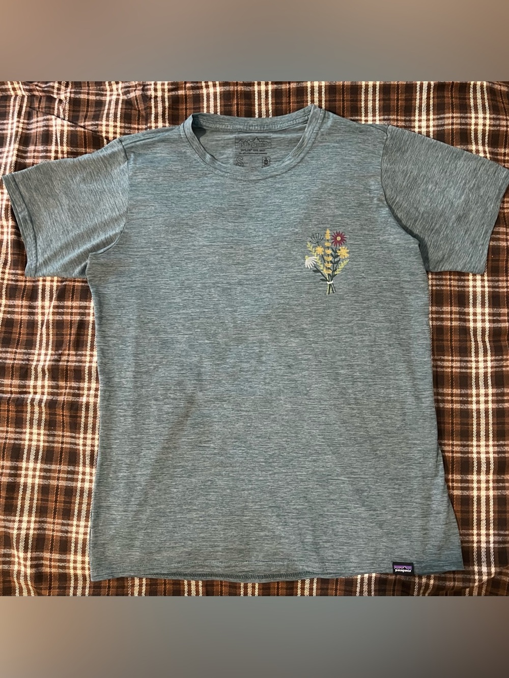 Patagonia Capilene Cool Daily Graphic t shirt Women’s S Performance tee